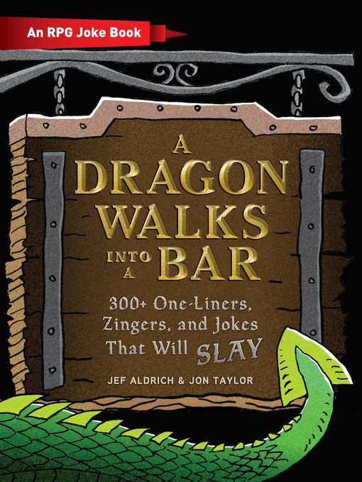 Cover image for A Dragon Walks Into a Bar